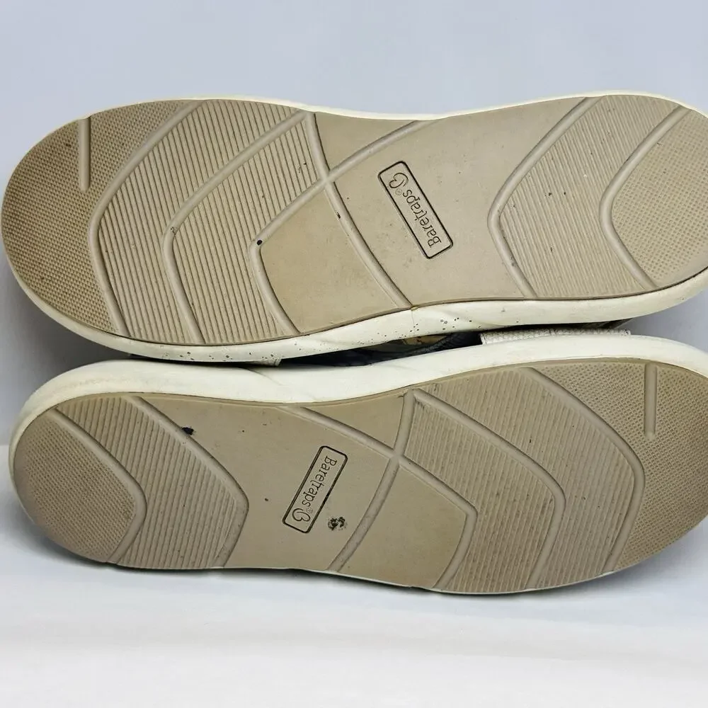 Baretraps Glena Sandals Women's Size 9.5 M White‎ Adjustable Ankle Strap Comfort